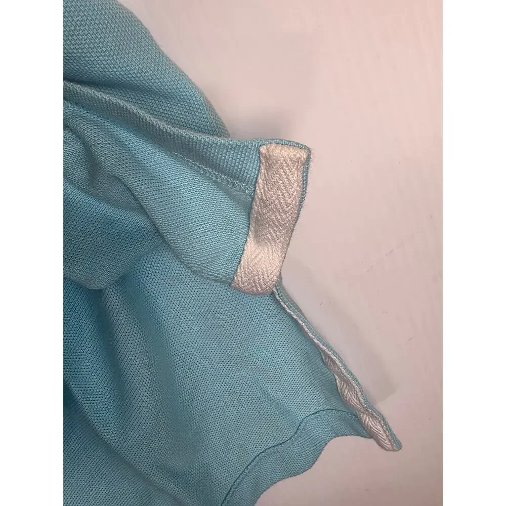 Polo Ralph Lauren Size XL Light Blue Custom Fit Polo Shirt Big Pony Number 3